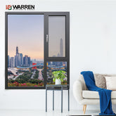 Warren China Customized House Windows Frame Doors And Windows Double Glazed Ultra Narrow Frame Aluminum Casement Windows